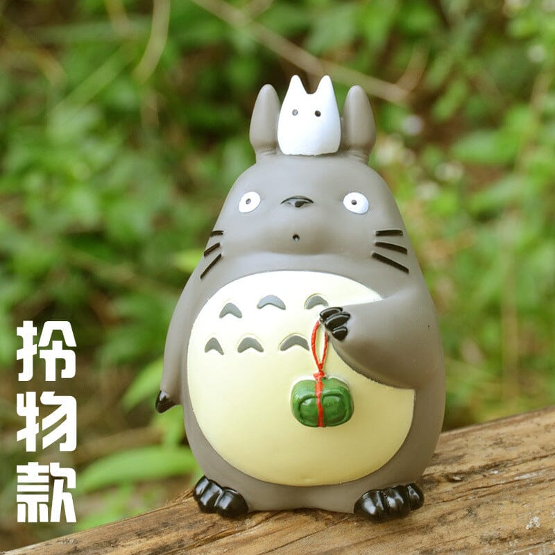 Lindos Bonecos Studio Ghibli - Meu Amigo Totoro e Spirited Away (A Viagem de Chihiro) Ghibli Escala GatoGeek Totoro e Gatinho 