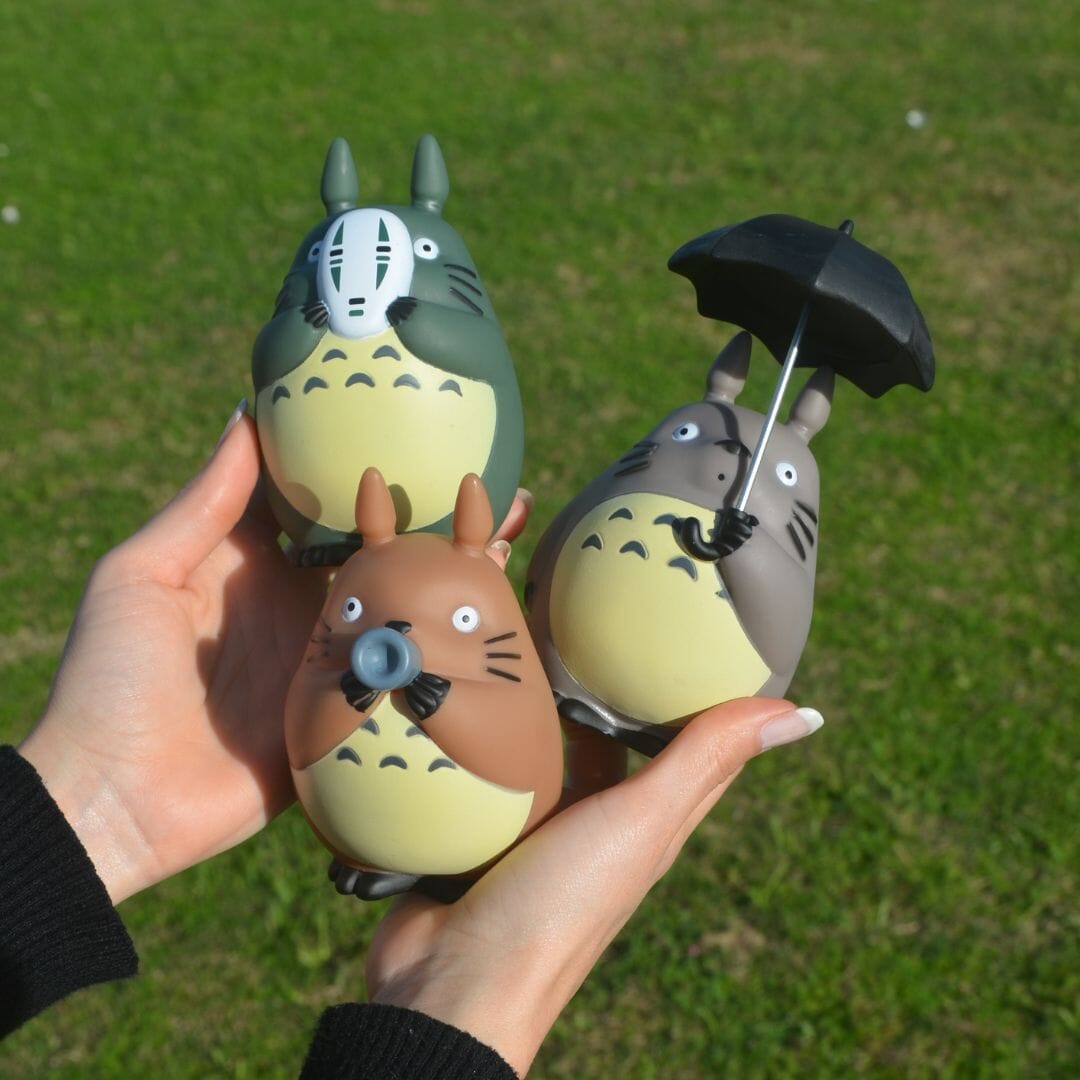 Lindos Bonecos Studio Ghibli - Meu Amigo Totoro Ghibli Escala GatoGeek 