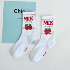 Moon Milk Kawaii Socks