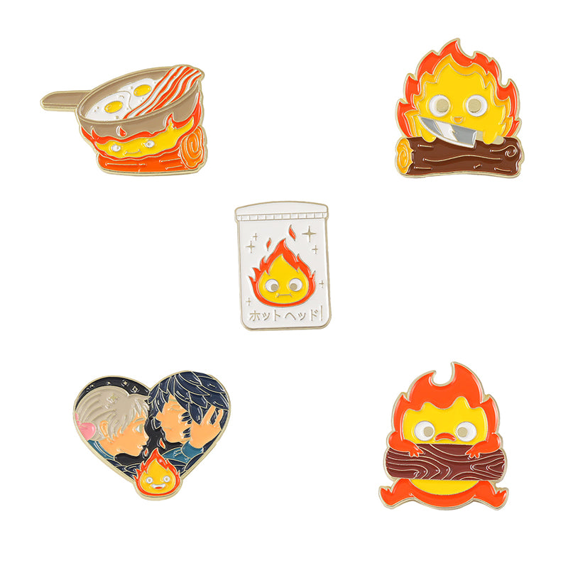 [Special Bundle] Calcifer Enamel Pin GatoGeek