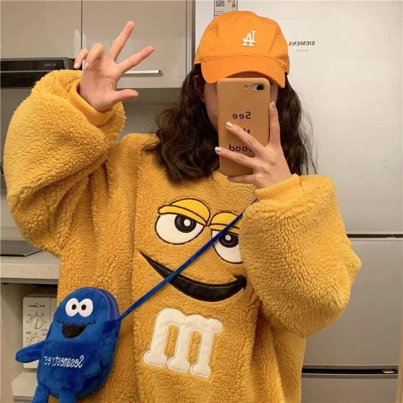 Soft and Kawaii M&M's Hoodie