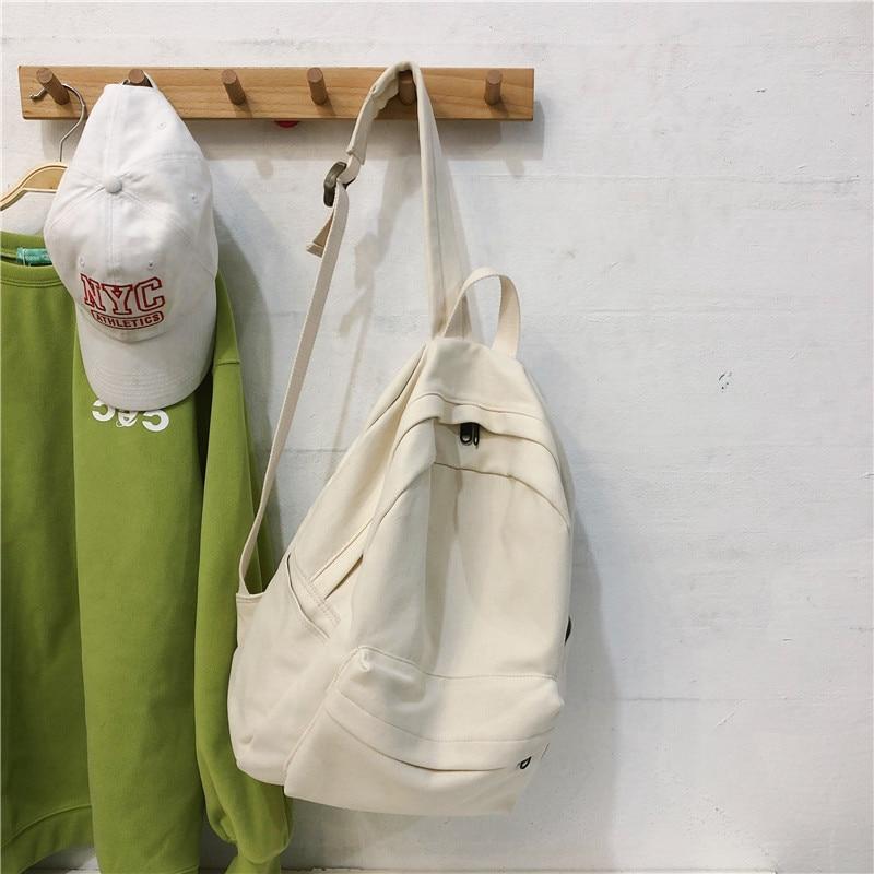 The Basic Canvas School Backpack