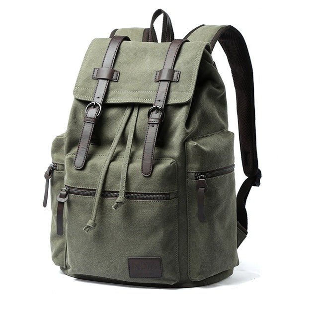 Vintage Canvas 15.6" Laptop Backpack