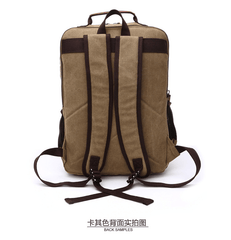 Vintage Canvas Travel Backpack