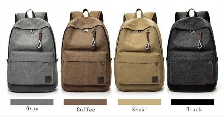 Vintage Canvas Backpack