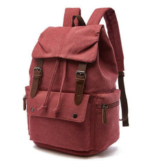 Vintage Large Canvas Backpack