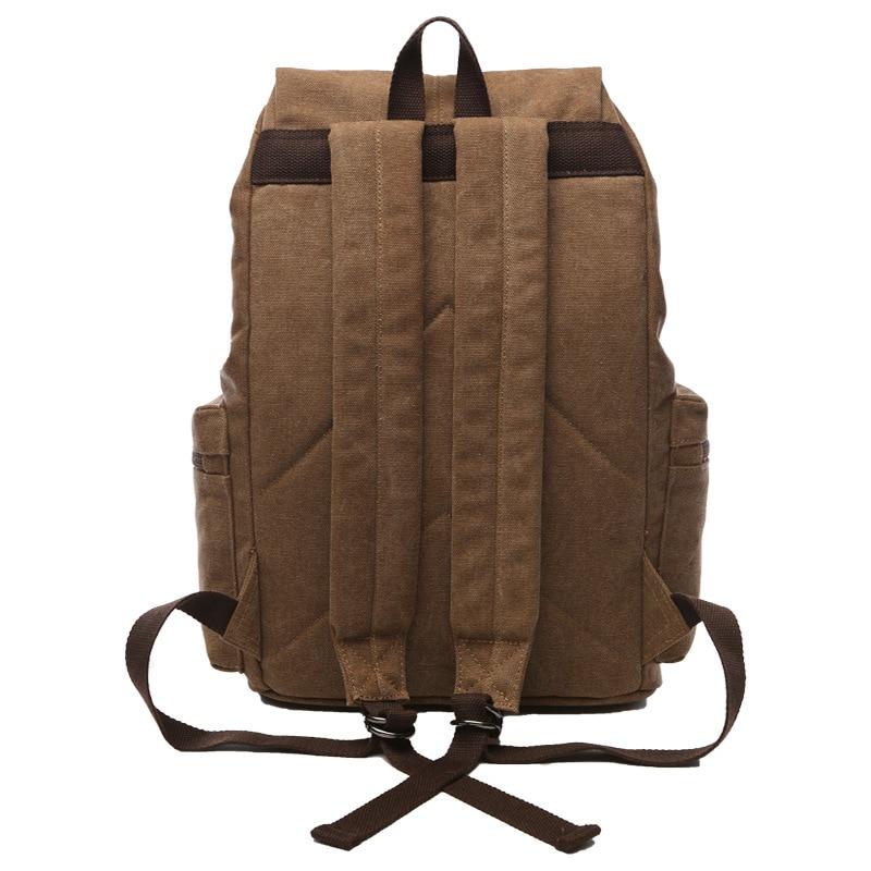 Vintage Large Canvas Backpack