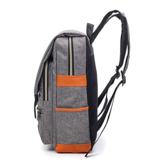 Vintage Oxford Travel Laptop Backpack