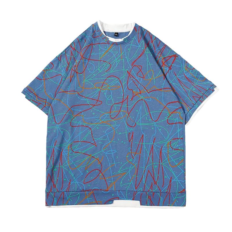 Abstract Streetwear T-Shirt - Kawaii Side