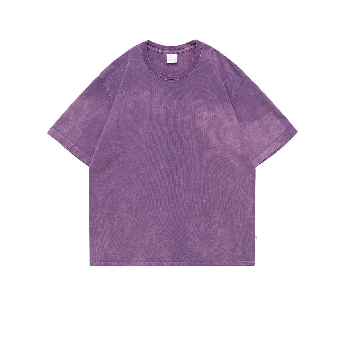 Acid Washed Basic Oversized T-Shirt - Kawaii Side