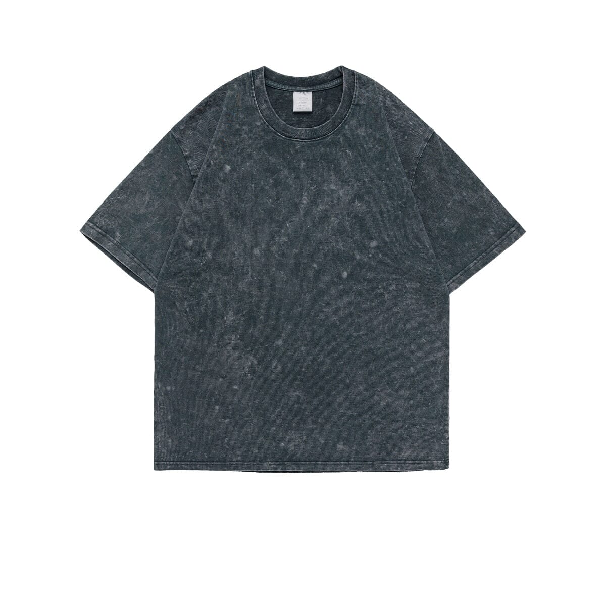 Acid Washed Basic Oversized T-Shirt - Kawaii Side