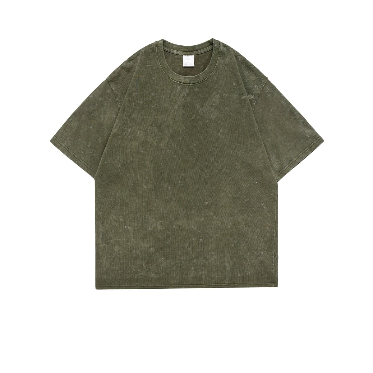 Acid Washed Basic Oversized T-Shirt - Kawaii Side