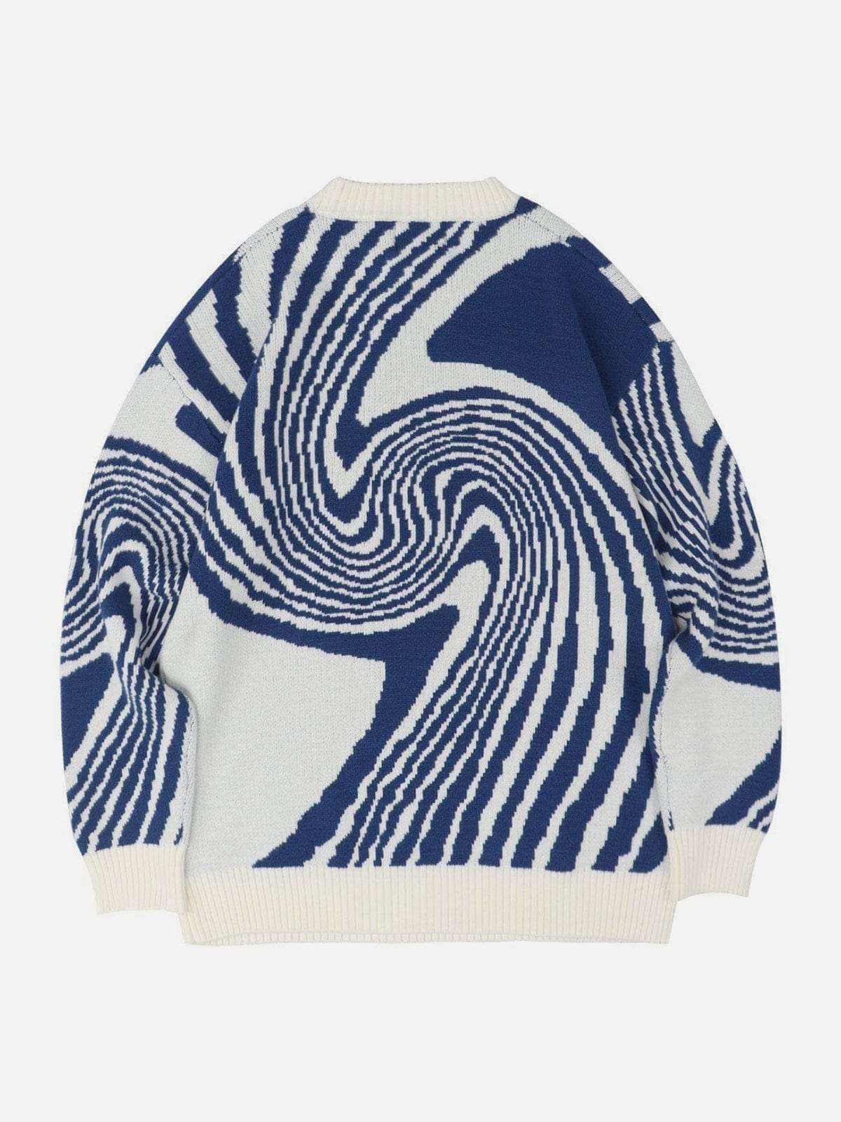 Artwork Print Knit Sweater - Kawaii Side