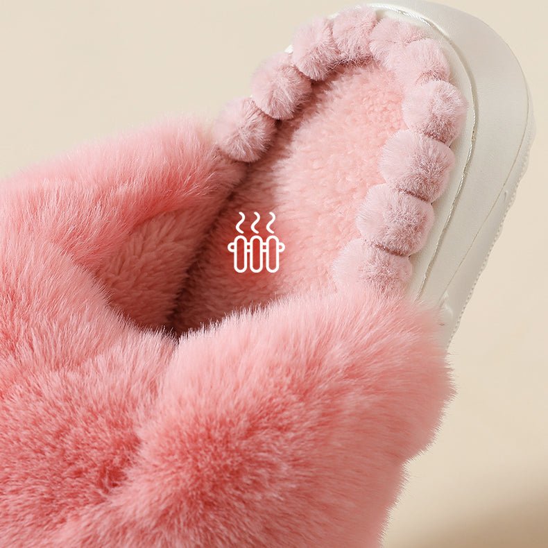 Ball Plush Slippers - Kawaii Side