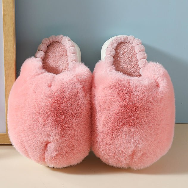 Ball Plush Slippers - Kawaii Side