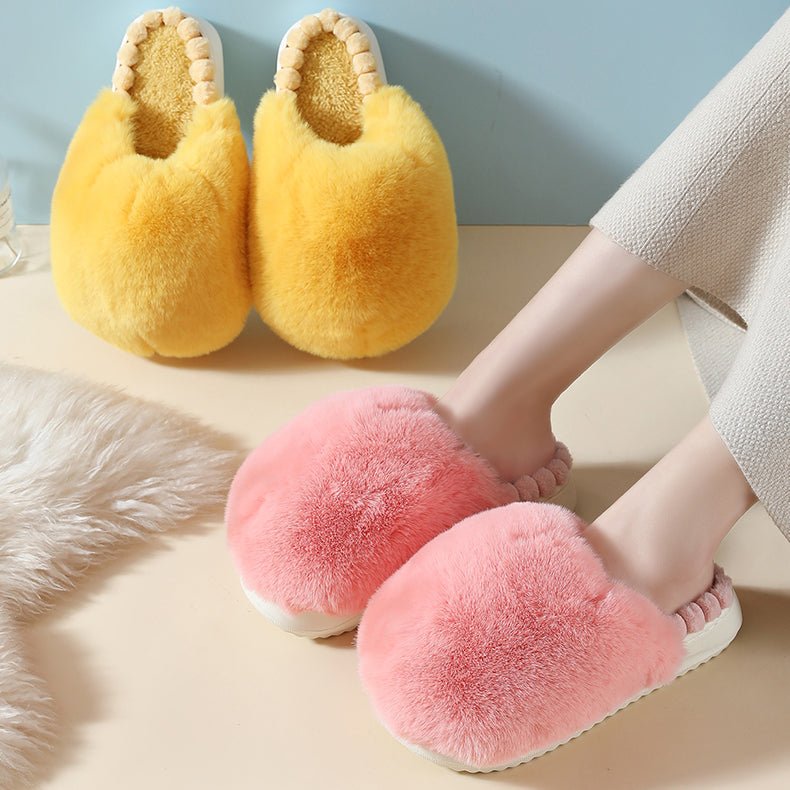 Ball Plush Slippers - Kawaii Side