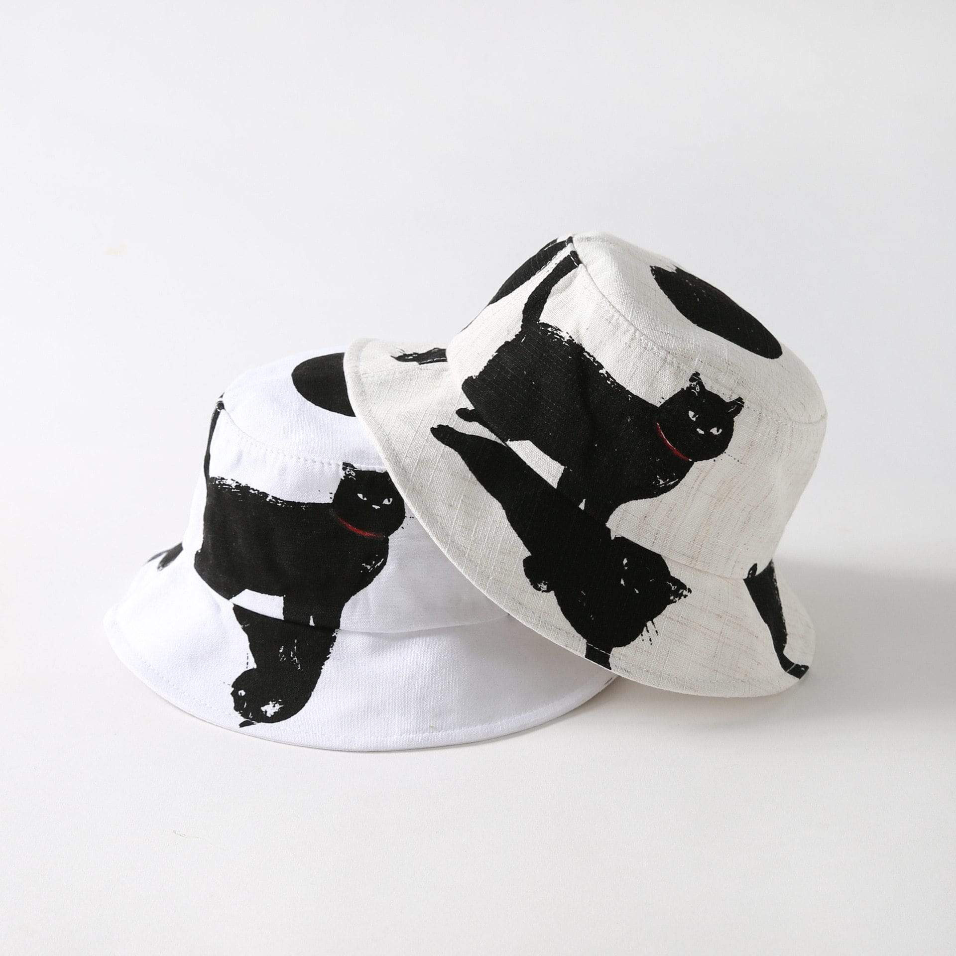 Black Cat Bucket Hat - Kawaii Side