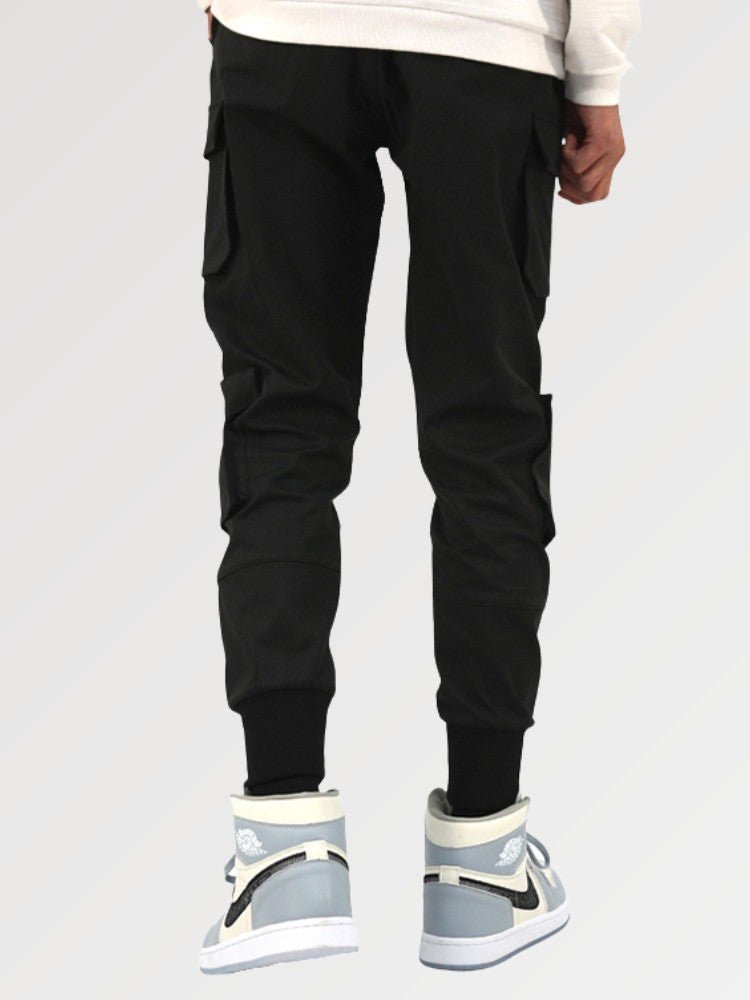 Black Streetwear Pants 'Shinshiro' - Kawaii Side