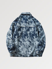 Blue Floral Jean Jacket 'TD711' - Kawaii Side