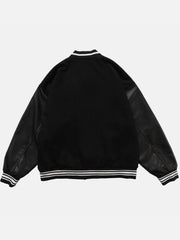 Bone Varsity Jacket - Kawaii Side