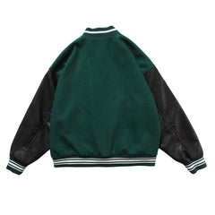 Bone Varsity Jacket - Kawaii Side