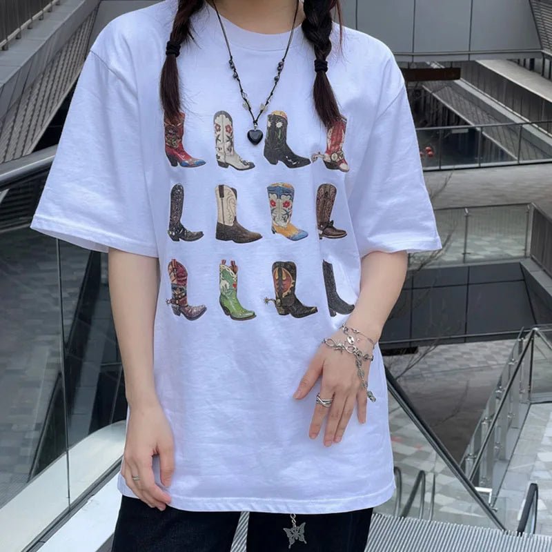 Boot Western T-Shirt - Kawaii Side