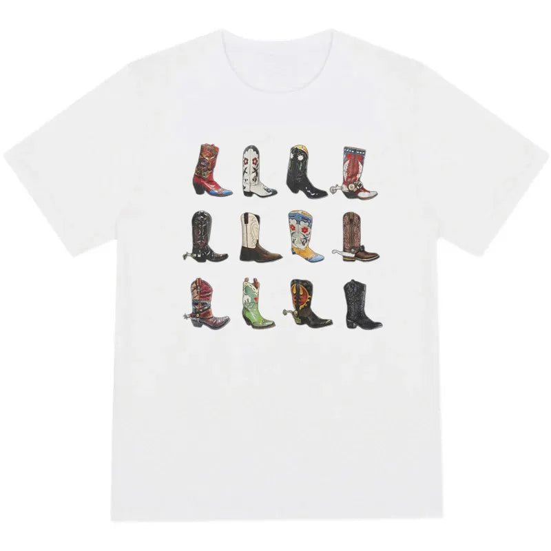 Boot Western T-Shirt - Kawaii Side