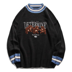 Brown Bear Sweater - Kawaii Side