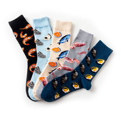 Cartoon Graffiti Socks - Kawaii Side