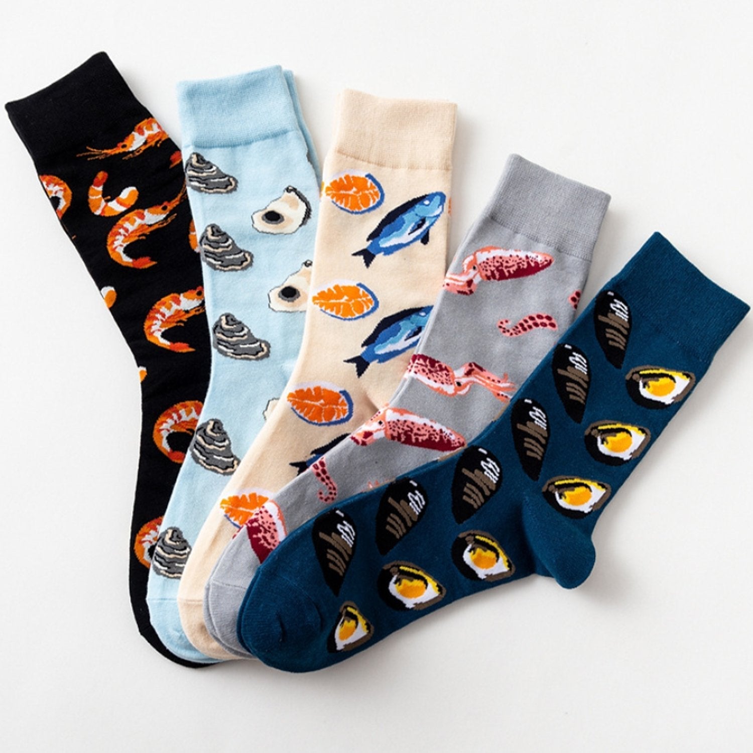 Cartoon Graffiti Socks - Kawaii Side