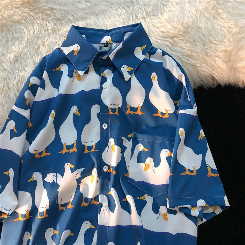 Casul Duck Shirt - Kawaii Side
