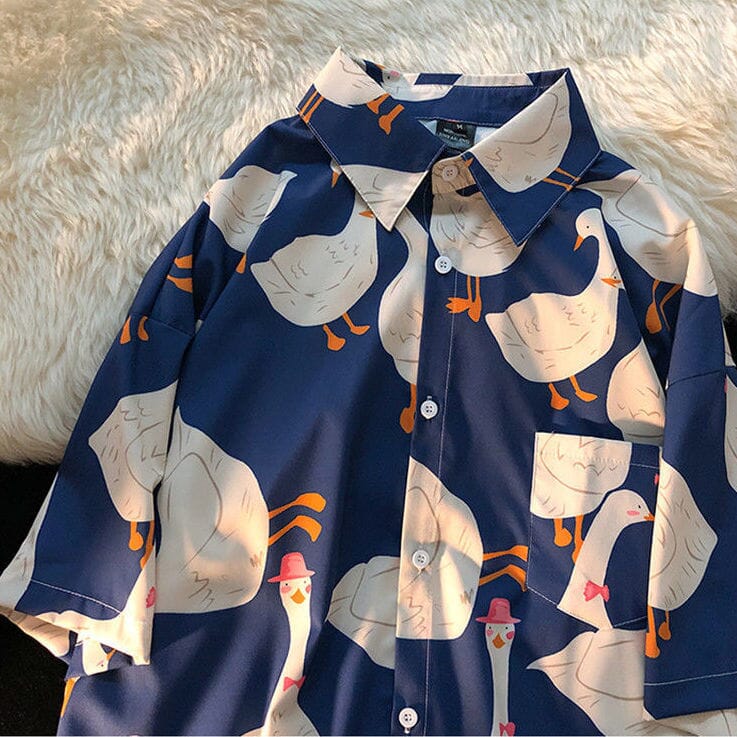 Casul Duck Shirt - Kawaii Side