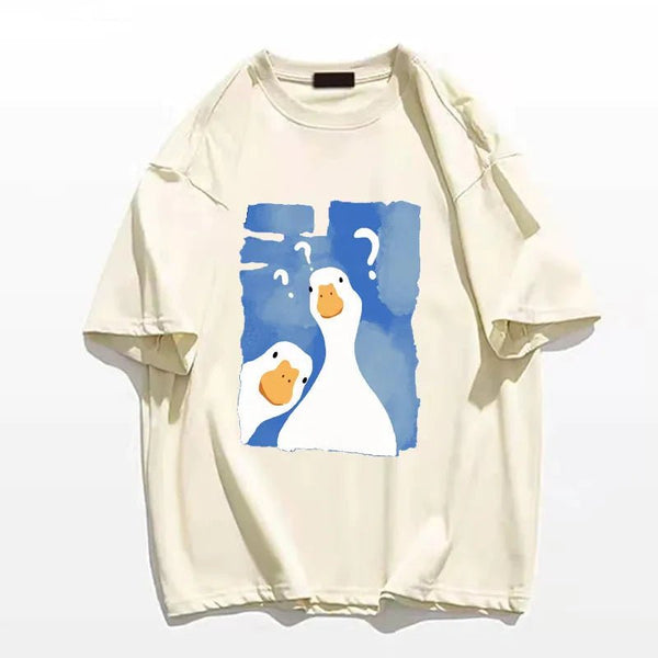 Confused Duck T-Shirt - Kawaii Side