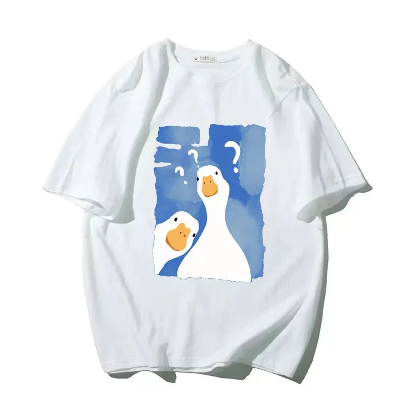 Confused Duck T-Shirt - Kawaii Side