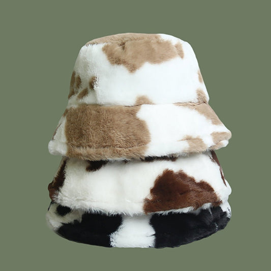 Cow Pattern Bucket Hat - Kawaii Side