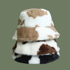 Cow Pattern Bucket Hat - Kawaii Side