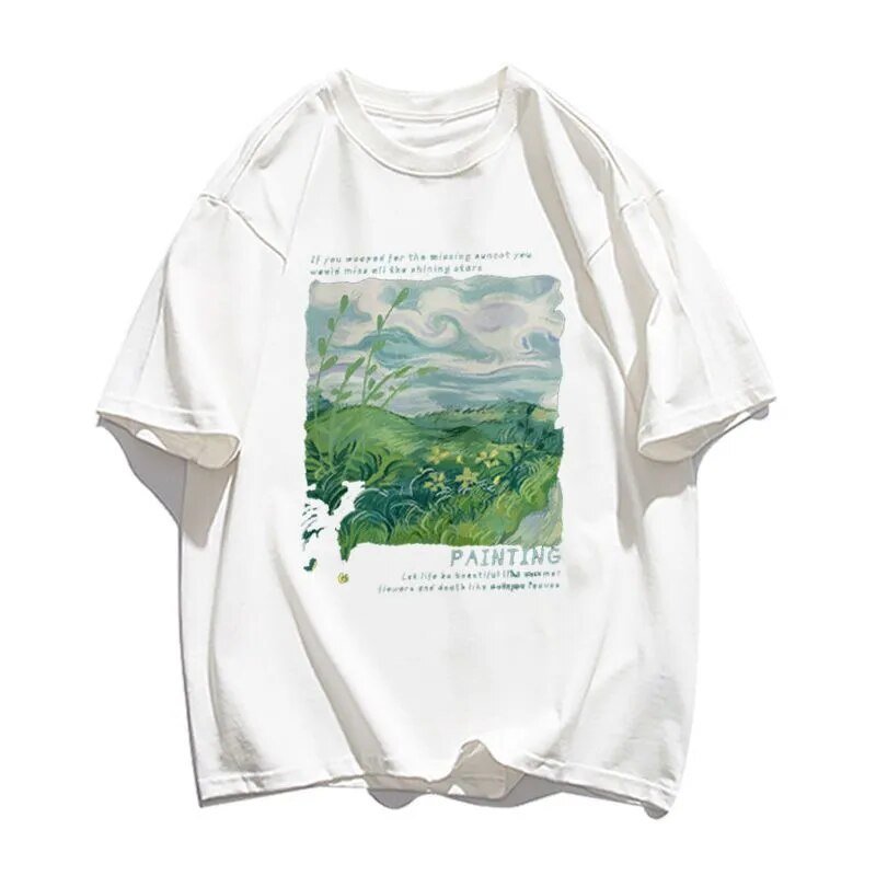 Cozy Painting T-Shirt - Kawaii Side