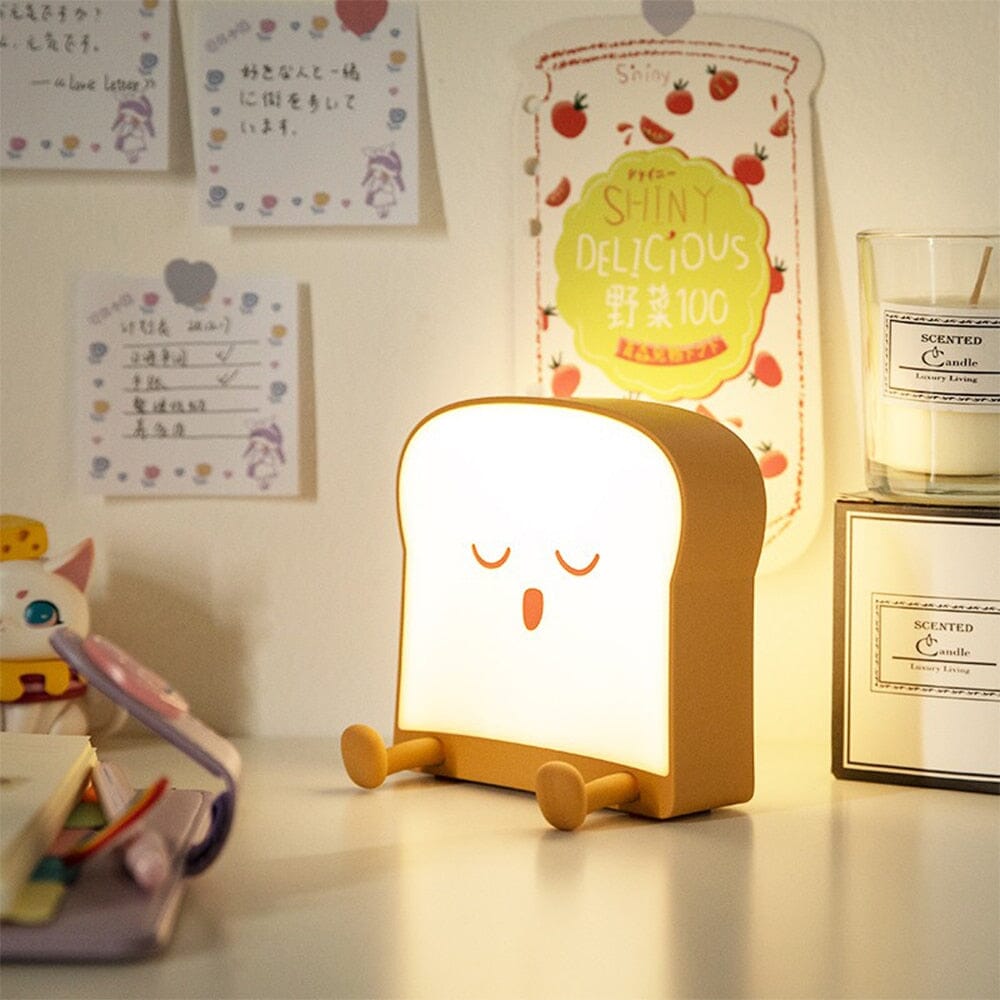 Cute Bread Lumiária Cozy Lights - Kawaii Side