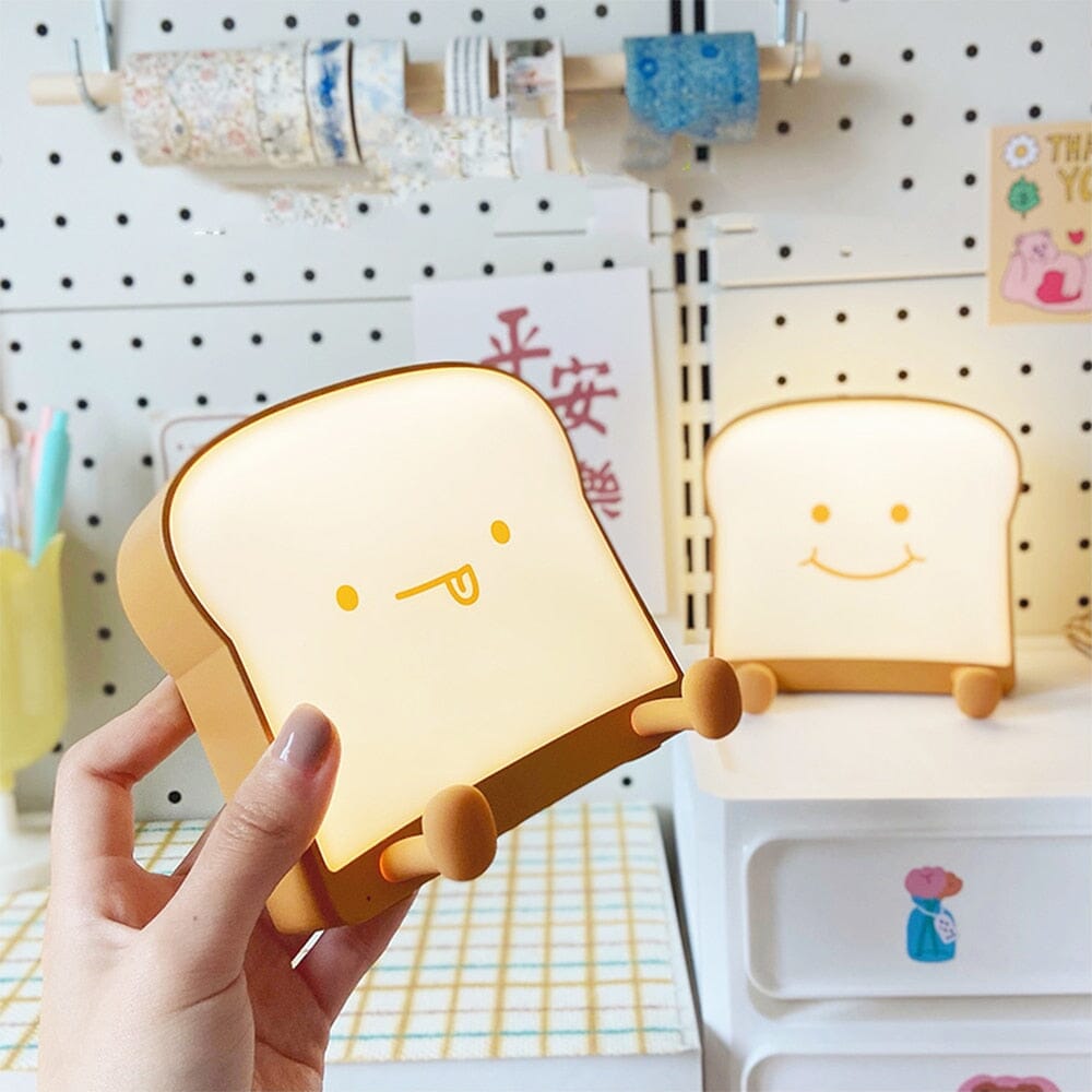 Cute Bread Lumiária Cozy Lights - Kawaii Side