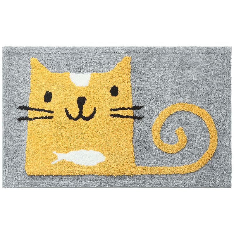 Cute Cartoon Letter Animals Friends Rugs & Mats - Kawaii Side