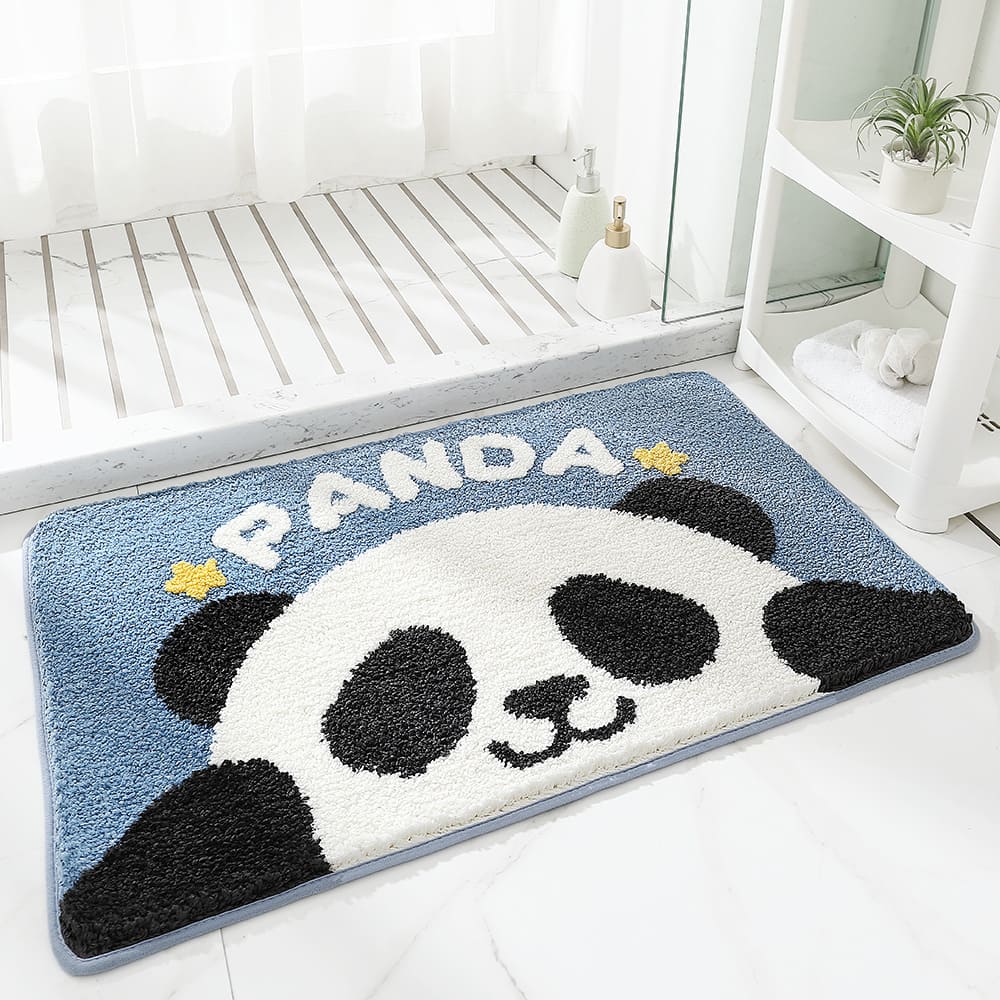 Cute Cartoon Letter Animals Friends Rugs & Mats - Kawaii Side