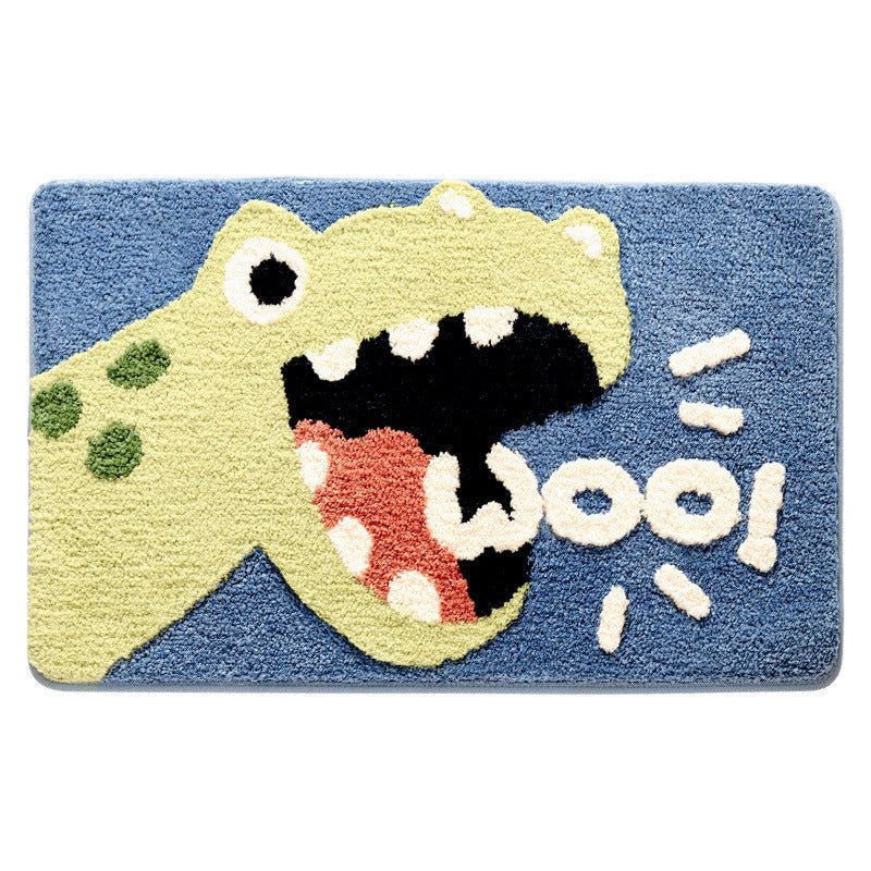 Cute Cartoon Letter Animals Friends Rugs & Mats - Kawaii Side