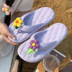 Cute Flower Slipper - Kawaii Side