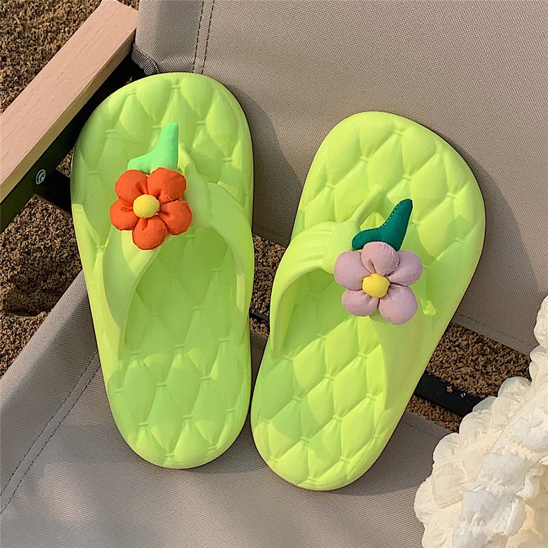 Cute Flower Slipper - Kawaii Side