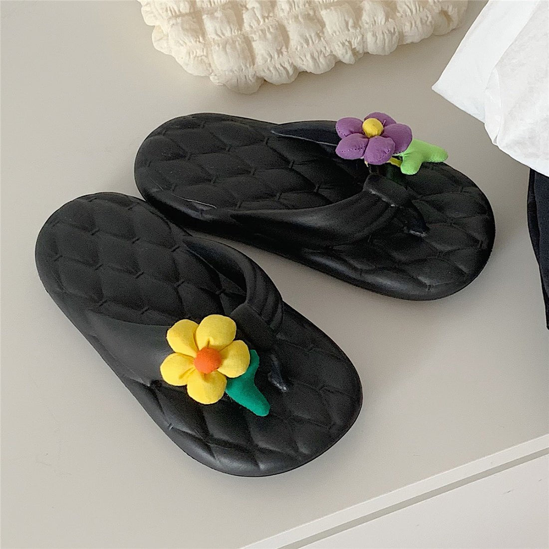 Cute Flower Slipper - Kawaii Side