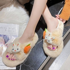 Cute Rabbit Slippers - Kawaii Side