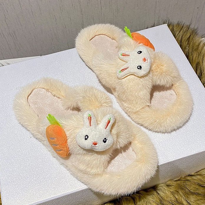 Cute Rabbit Slippers - Kawaii Side