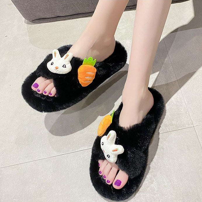 Cute Rabbit Slippers - Kawaii Side