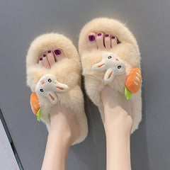 Cute Rabbit Slippers - Kawaii Side