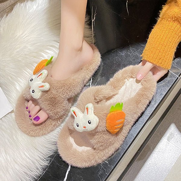 Cute Rabbit Slippers - Kawaii Side